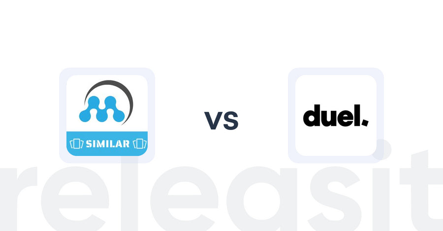 Shopify Upsell and Cross-Sell Apps: MeroxIO View Similar Products vs Duel | Referrals & Affiliates