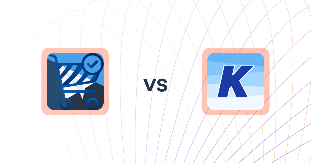 Shopify Upsell and Cross-sell Apps: VTN Checkout Plus vs K: Cross Sell Related Products