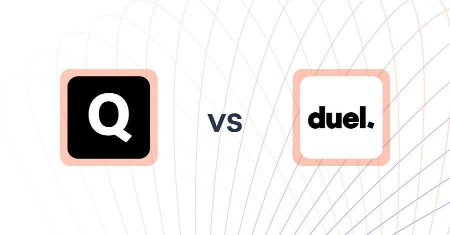 Shopify Upsell and Cross-sell Apps: Quizive: AI Quiz Builder vs Duel | Referrals & Affiliates