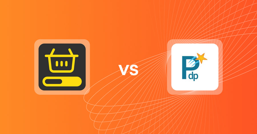 Shopify Upsell and Cross-Sell Apps: MVR Free Shipping Bar & Upsell vs PDP Star