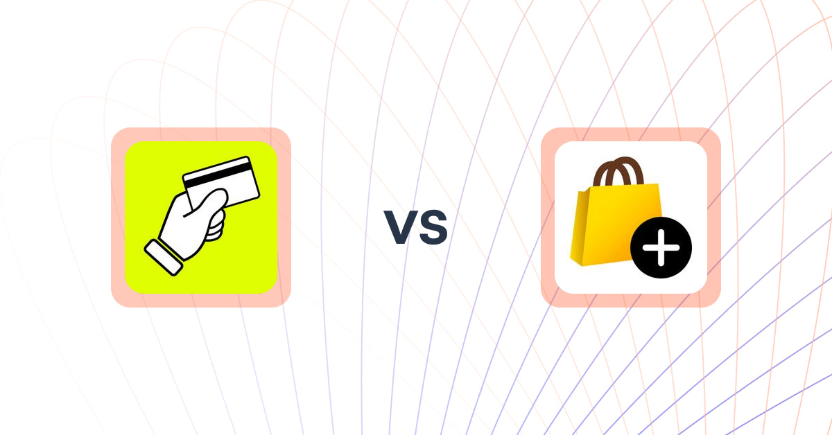 Shopify Upsell and Cross-Sell Apps: CartFee: Add Credit Card Fees vs あとプラ：チェックアウト拡張 & サンクスページ最適化