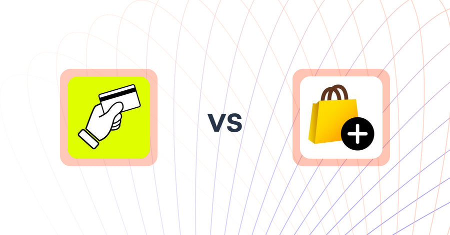 Shopify Upsell and Cross-Sell Apps: CartFee: Add Credit Card Fees vs あとプラ：チェックアウト拡張 & サンクスページ最適化