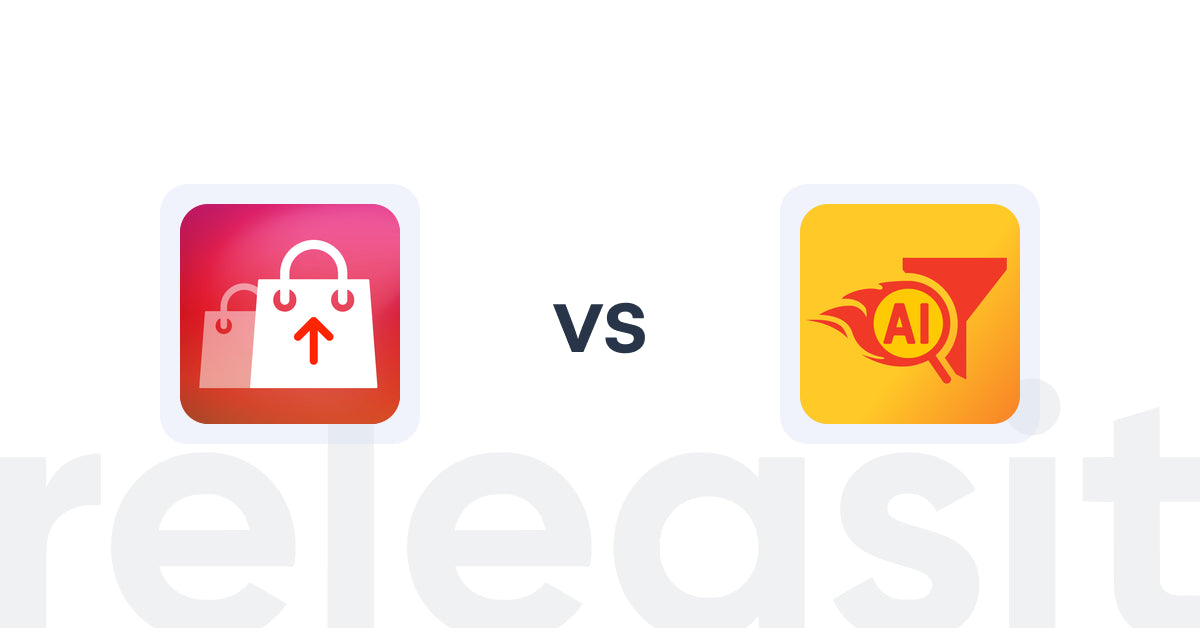 Shopify Upsell and Cross-Sell Apps: Kaching Post Purchase Upsell vs Rapid AI Search Bar & Filter