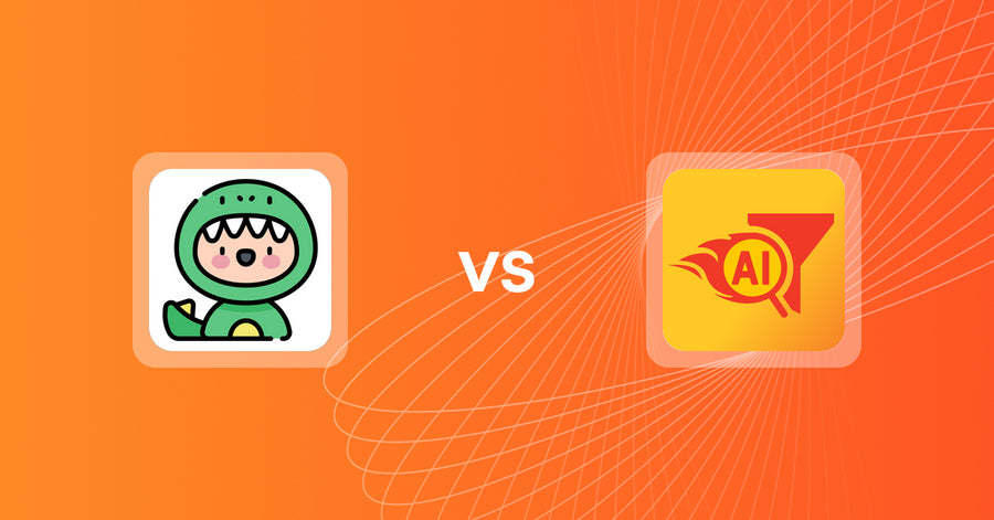 Shopify Upsell and Cross-sell Apps: Rex: Personalized Upsell vs Rapid AI Search Bar & Filter