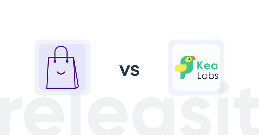 Shopify Upsell and Cross-sell Apps: Buy Again / Bought By You vs. Kea Labs: Recommendations