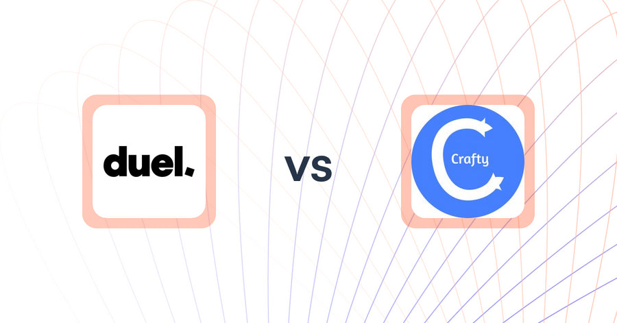 Shopify Upsell and Cross-sell Apps: Duel | Referrals & Affiliates vs Product Recommendations‑Crafty