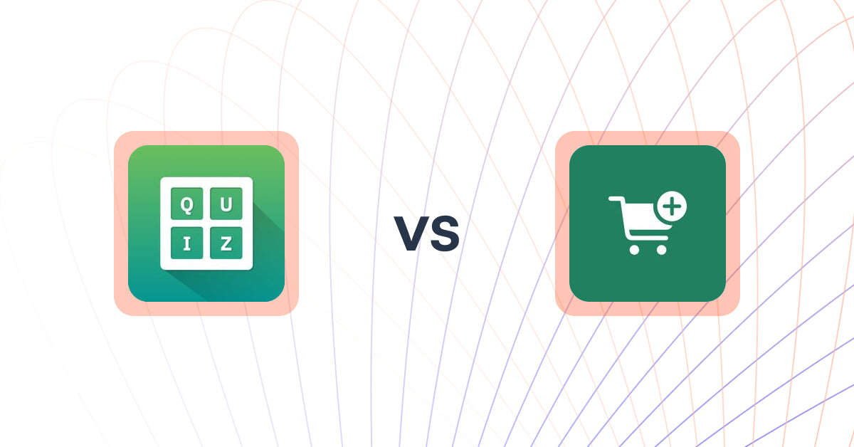 Shopify Upsell and Cross-sell Apps: Quiz Buddy ‑ Product Quiz vs Checkout Upsell by Code Ninjas