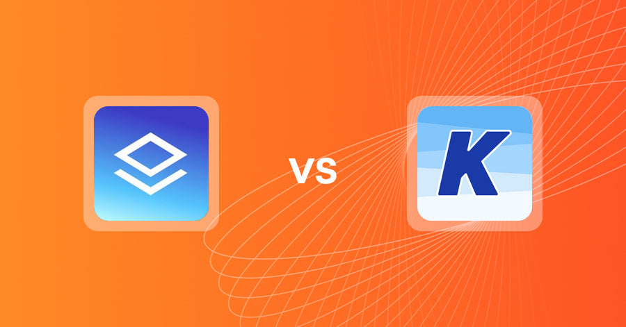 Shopify Upsell and Cross-Sell Apps: Brizy Landing Page Builder vs K: Cross Sell Related Products