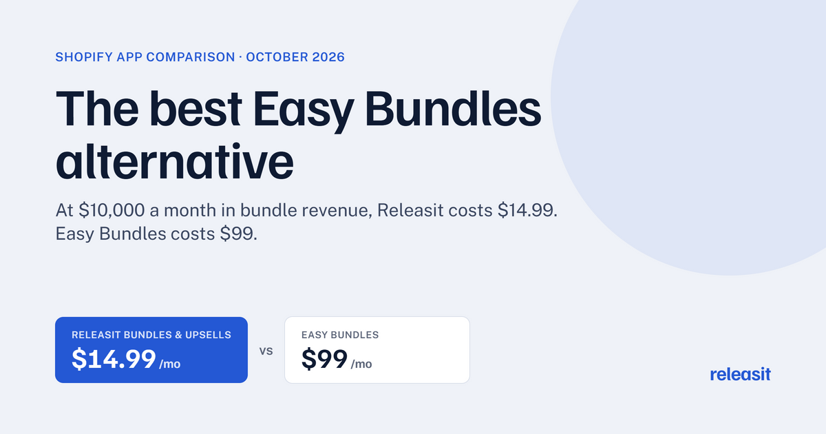 Best Easy Bundles Alternative in 2026: Lower Price, Every Feature on Every Plan